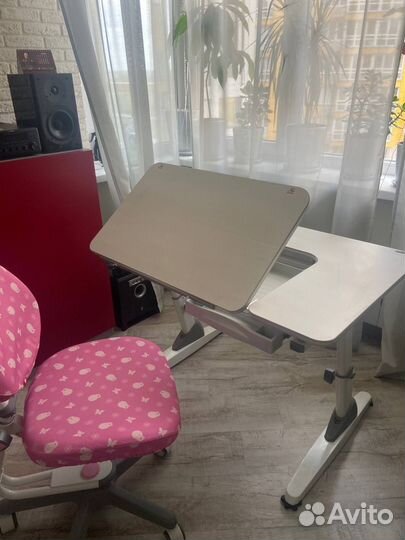 Растущая парта Тanotec Kid youth + Кресло Comf-pro