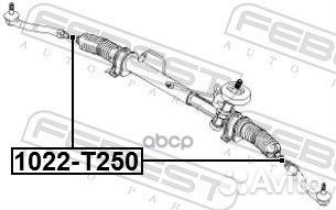 Тяга рулевая chevrolet aveo (T200) / (250) 03-08