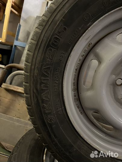 Комплект летних колес r13