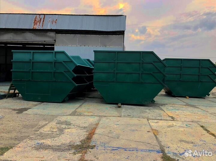 Бункер для мусора, контейнер 8 м3. Арт 18208