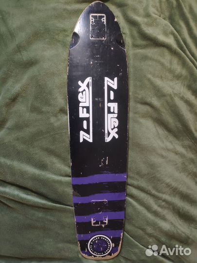 Дека Лонгборд Z flex и колеса sunset