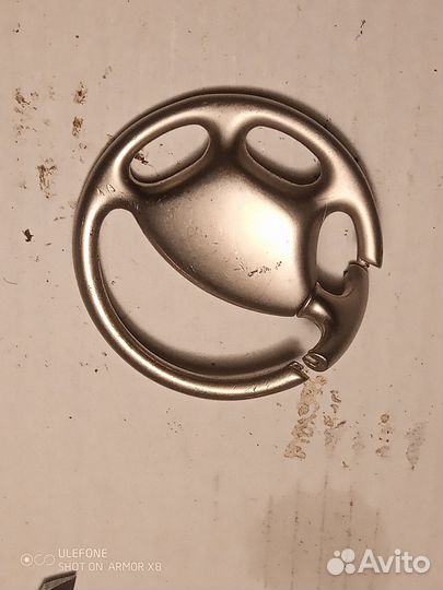 Брелок для ключей руль металлический