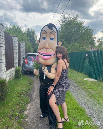 Шуточный стриптиз. Ростовые куклы для взрослых