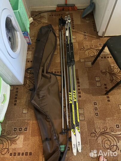 Лыжи беговые Tisa с ботинками Tisa