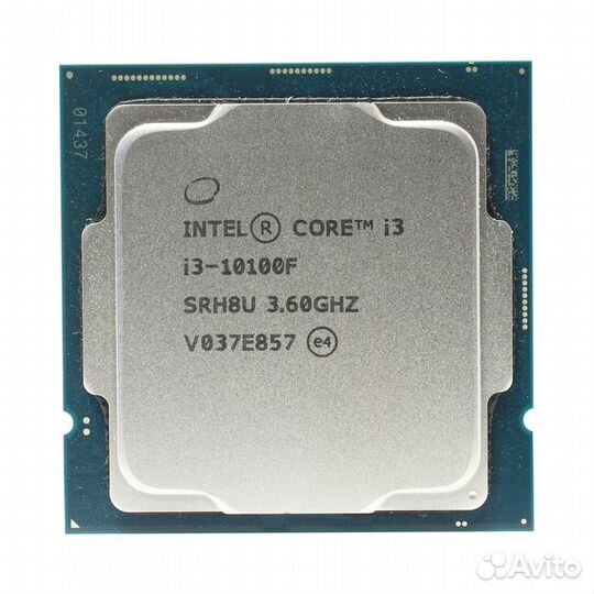 Core I3-10100F OEM (Comet Lake, 14nm, C4/T8, Base