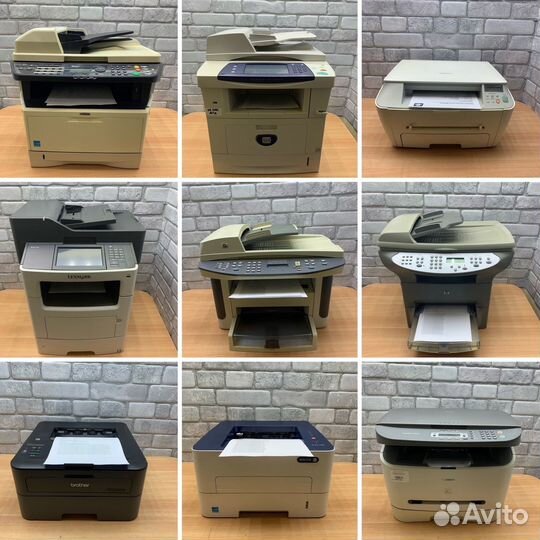 Большой выбор лазерных мфу и принтеров. Гарантия