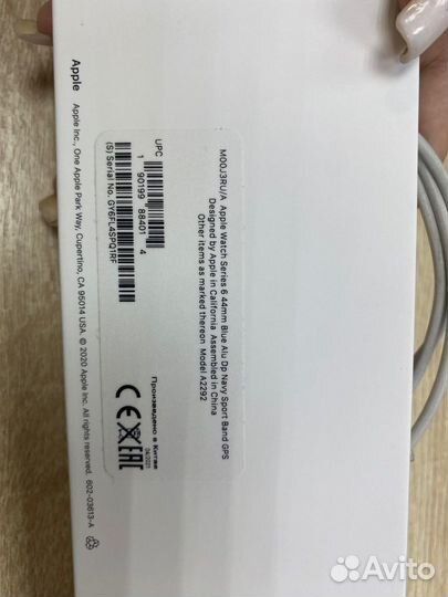 Умные часы apple watch 6 44