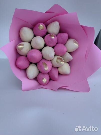 Клубника в шоколаде букеты