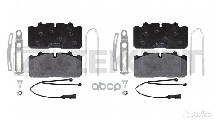 Колодки торм. диск. передн. GAZ Gazelle Next (A2