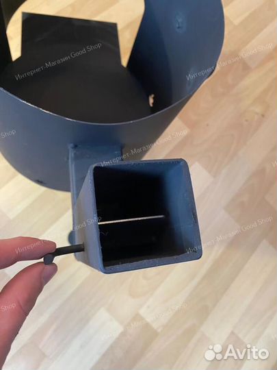 Печь под казан 6-8л с трубой