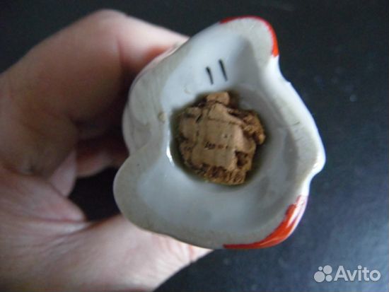 Солонка Поварёнок. Фарфор. Городница. 50-е годы