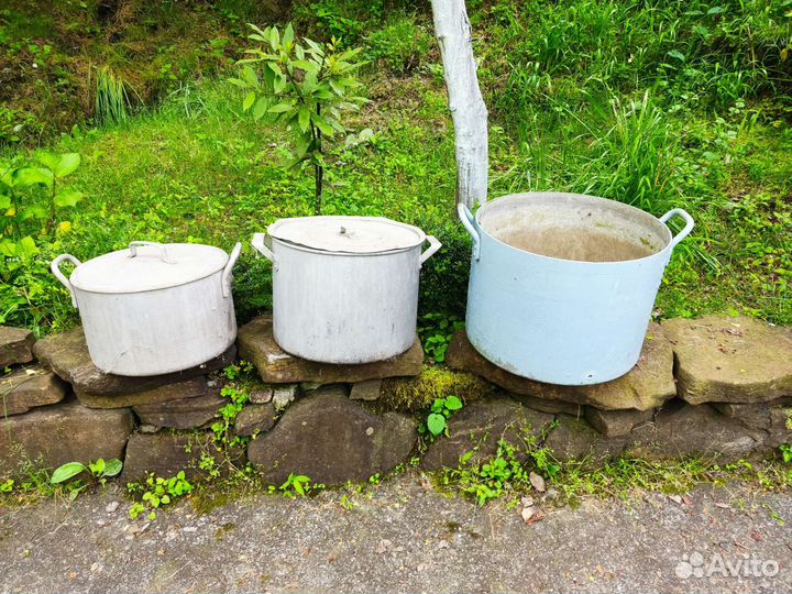 Кастрюля алюминиевая бу