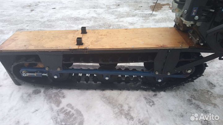 Гусеничный модуль для снегоката