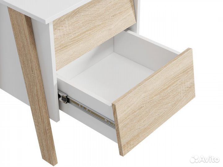 Тумба прикроватная Маккаби White