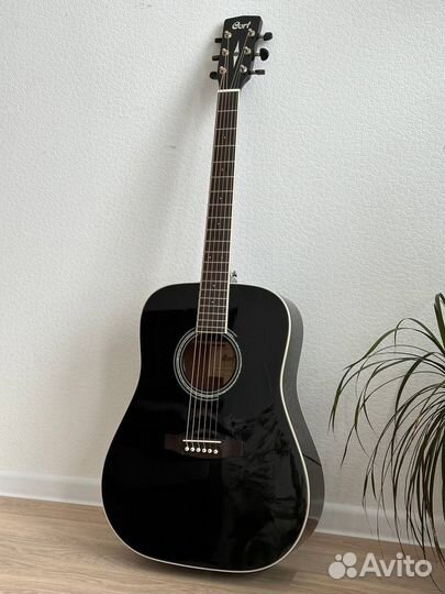 Акустическая гитара cort earth 100 bk