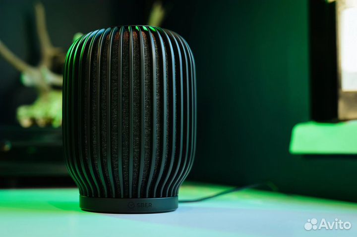 SberBoom умная колонка 40 ватт Чёрная