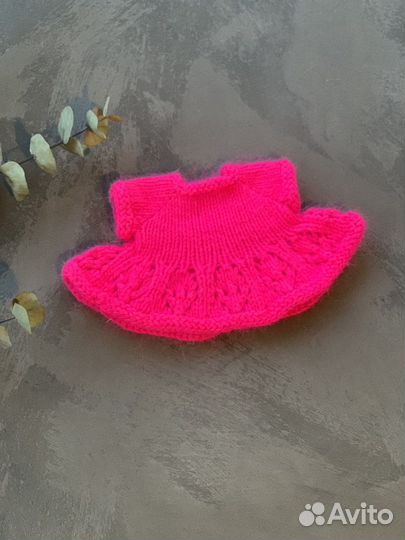 Платье для мягкой игрушки или для куклы