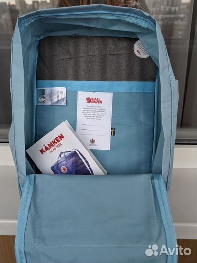 Рюкзак Fjallraven Kanken Laptop 15' Air Blue