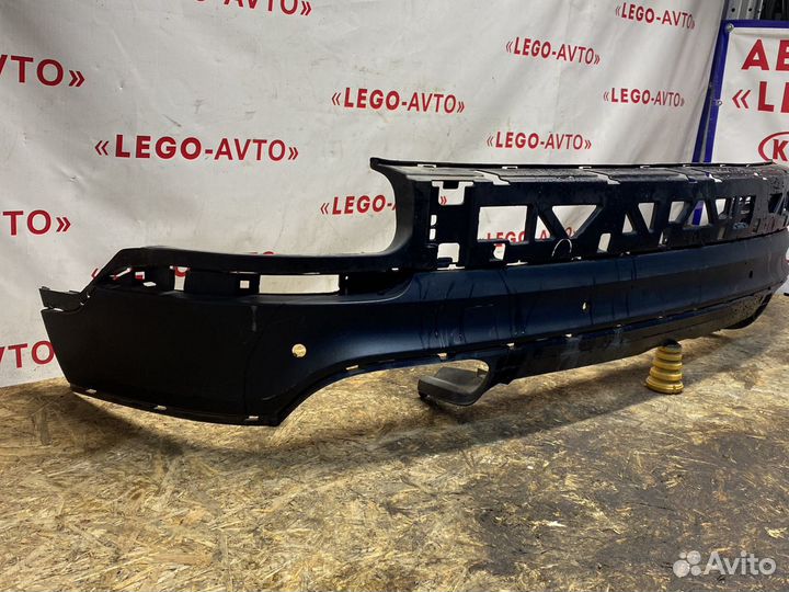 Юбка заднего бампера Porsche Cayenne 3