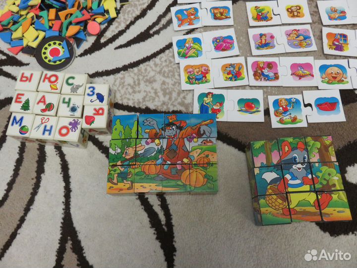 Bunchems, магнитная мозаика, кубики, игры