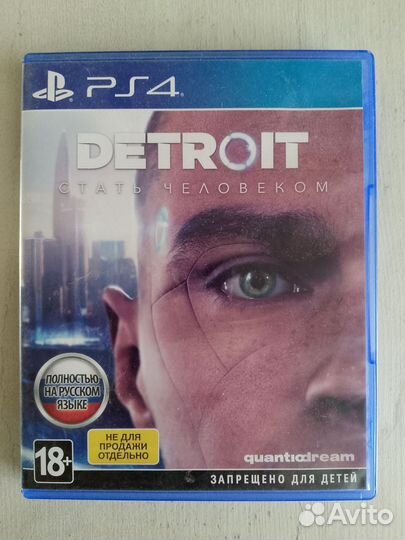 Detroit become human ps4 диск