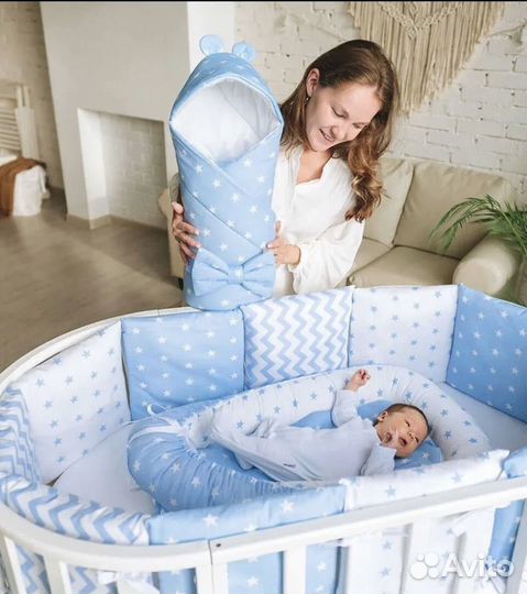 Кровать детская кругла