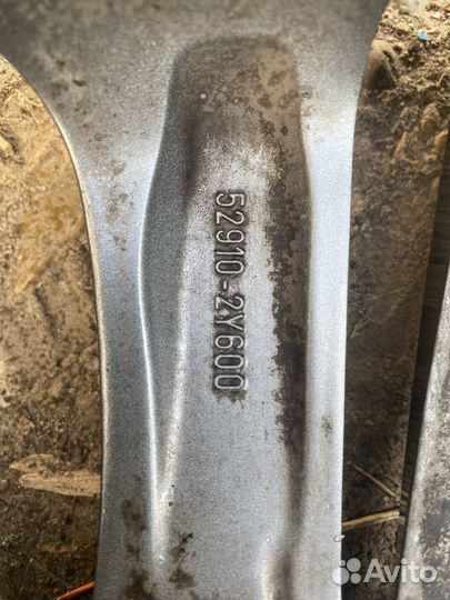 Оригинальные диски r17 hyundai