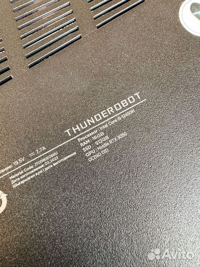 Thunderobot 911 air XD (rtx3050)