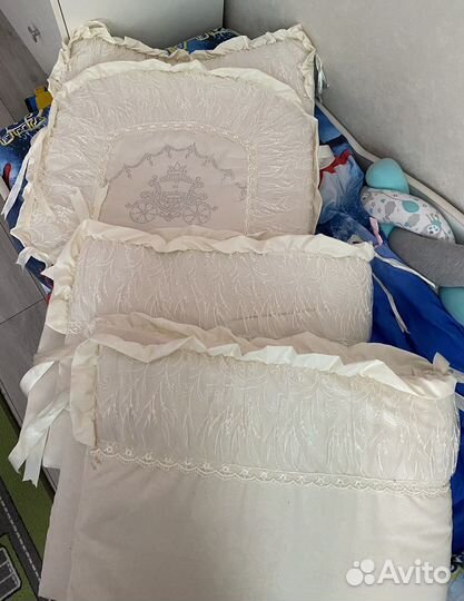 Бортики на кроватку