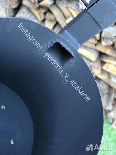 Печь для казана с трубой 8-10 литров