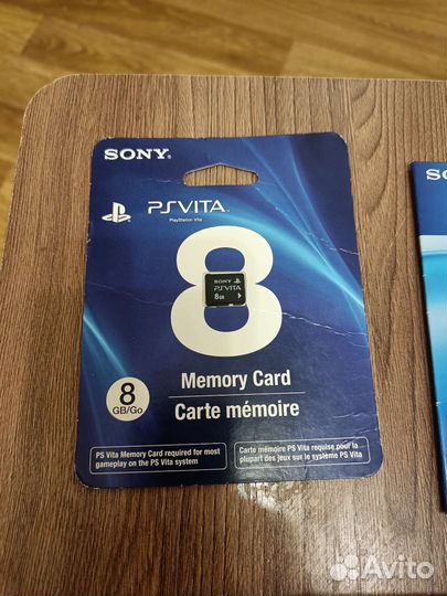 Оригинальные карты памяти для Sony ps vita