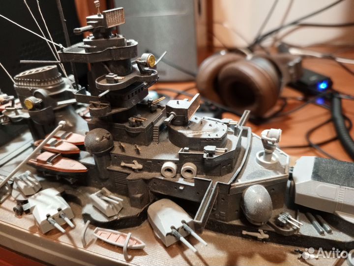 Бисмарк, корабль в сборе