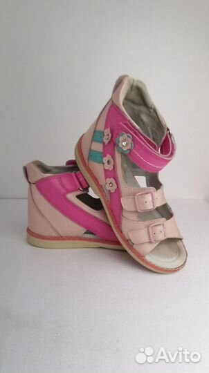 Сандалии для девочки ортопедические 30 размера