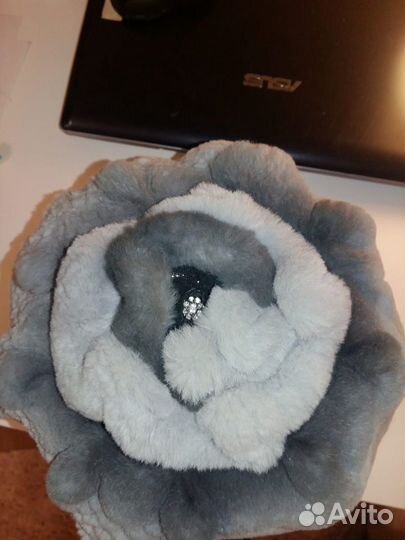 Мягкая шапка из меха бобра