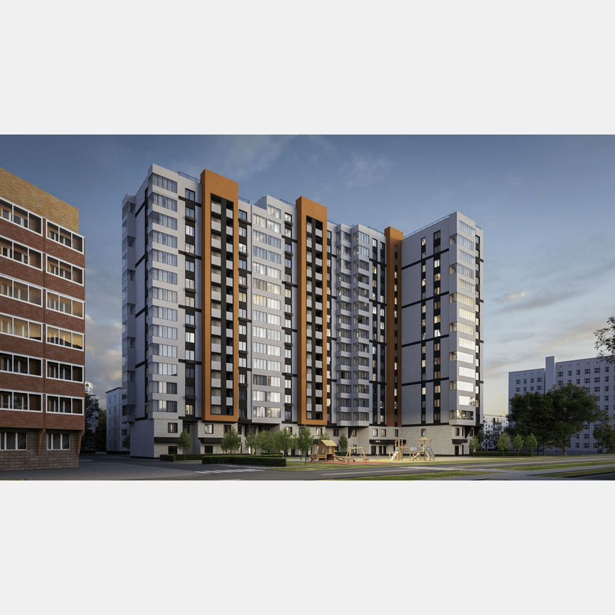 3-к. квартира, 88 м², 2/17 эт.