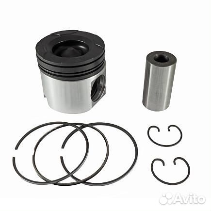 Поршень в сборе (поршень, палец, стопорные кольца)