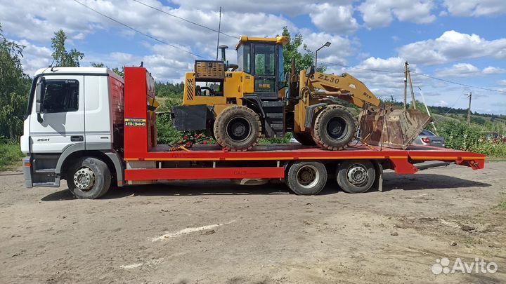 Грузовой эвакуатор трал