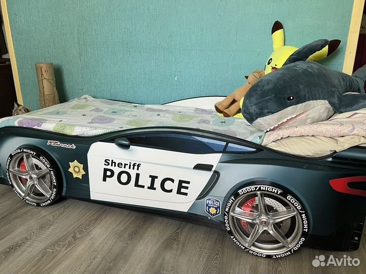 Кровать машина для мальчика