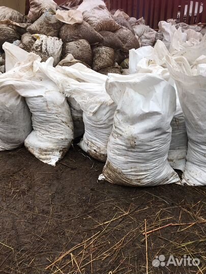 Навоз конский в мешках