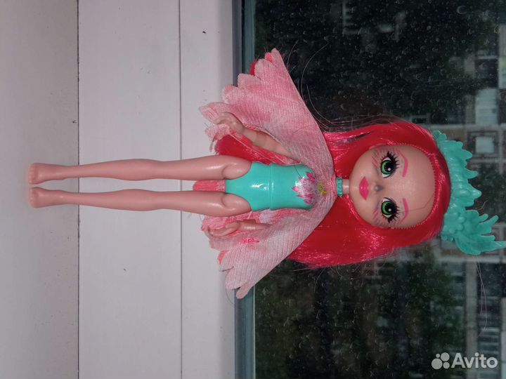 Кукла enchantimals фламинго без одежды