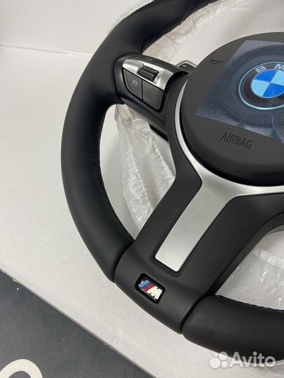 M руль F10/F06/F13 обогрев лепестки