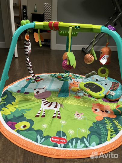 Развивающий коврик tiny love я расту