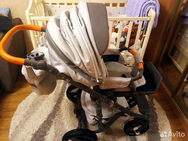 Коляска 2 в 1 adamex