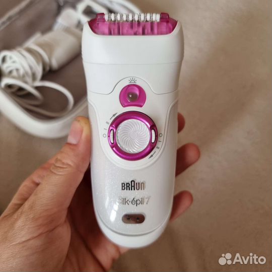 Эпилятор braun silk epil 7 в сумочке новый