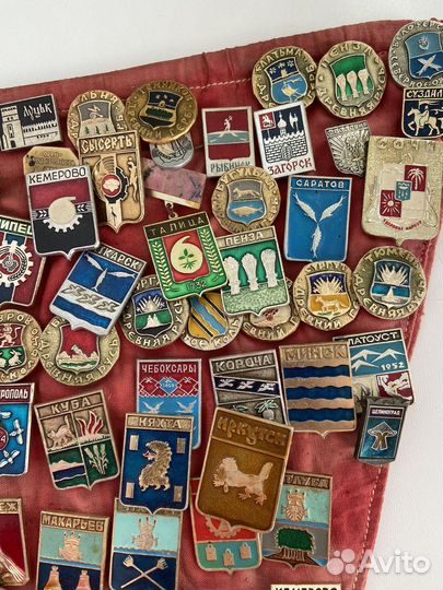 Значки города СССР