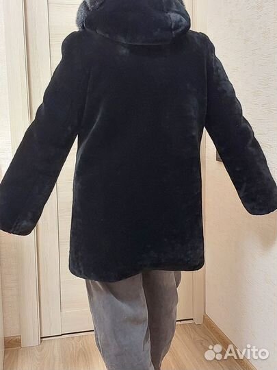 Шуба мутоновая 48
