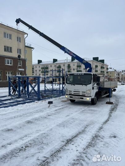 Манипулятор Isuzu воровайка кран