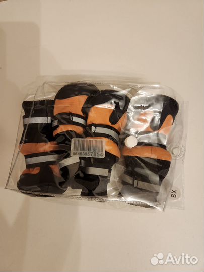 Ботинки зимние для собак