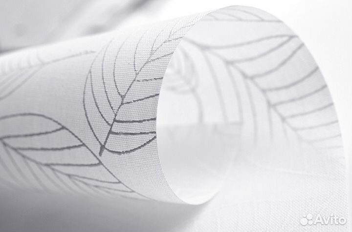 Рулонные жалюзи Уни-2 Блюз белый