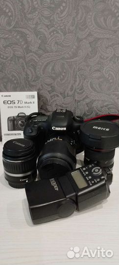 Зеркальный фотоаппарат canon eos 7d mark II